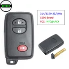 Ключ дистанционного управления DIYKEY Smart Prox 314,3315433 МГц для Toyota Venza Prius 2013-2016 FCC: HYQ14ACX PN: 89904-47370 , 5290 плата