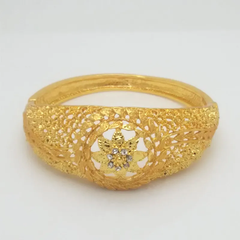 Свадебная мода Дубай золотые ювелирные наборы нигерийские Женщины Свадебные