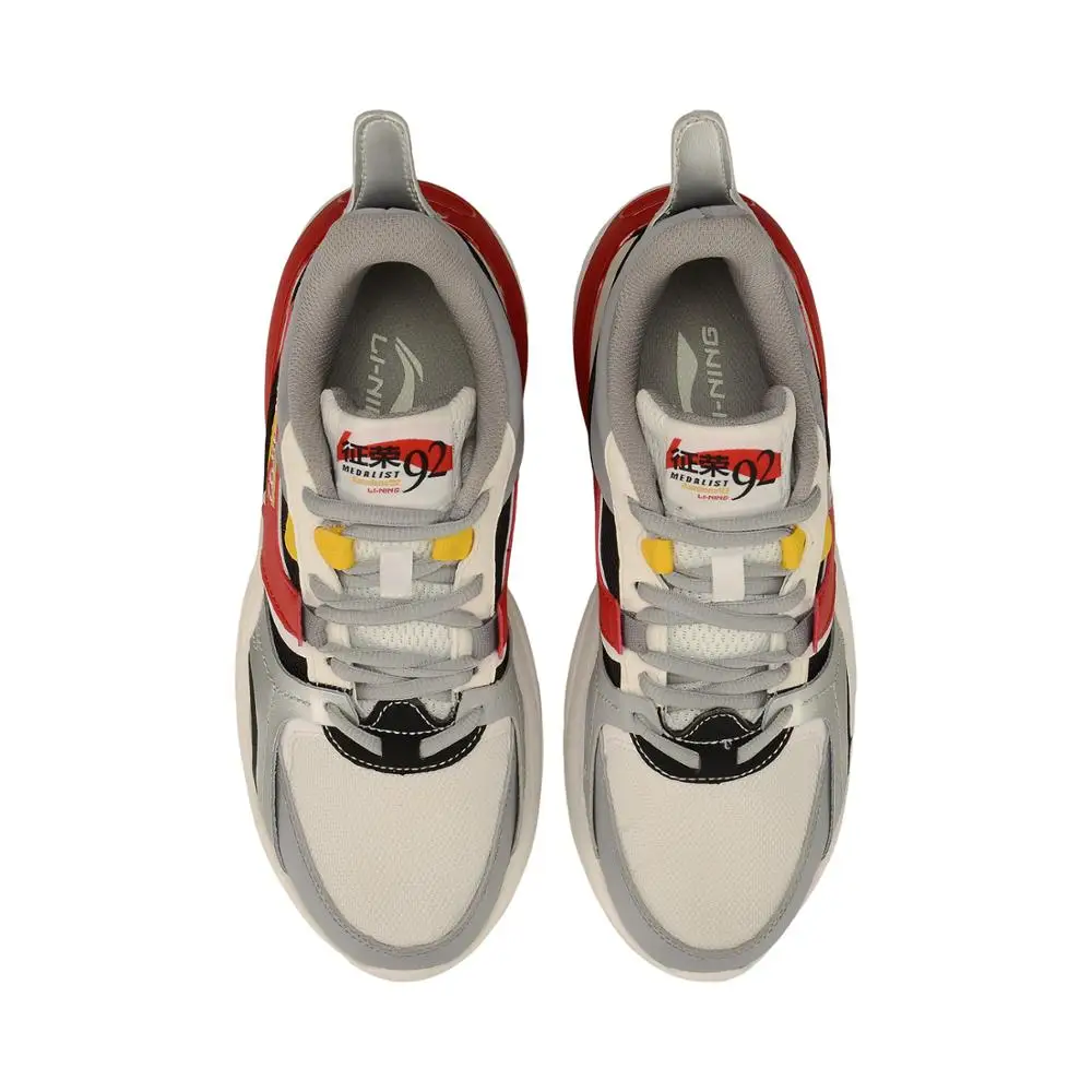 Женские кроссовки Li-Ning в стиле ретро легсветильник с амортизирующей подкладкой