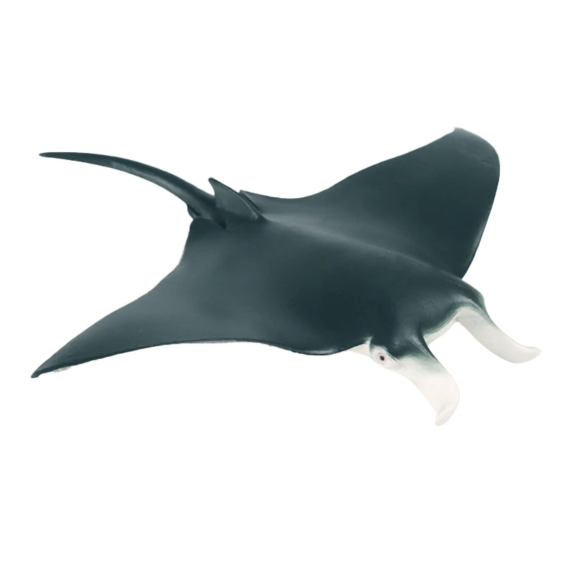 

2 шт. имитационная модель морского животного статического однотонные дьявол рыбы Ray пластмассовые орнаменты детских игрушек