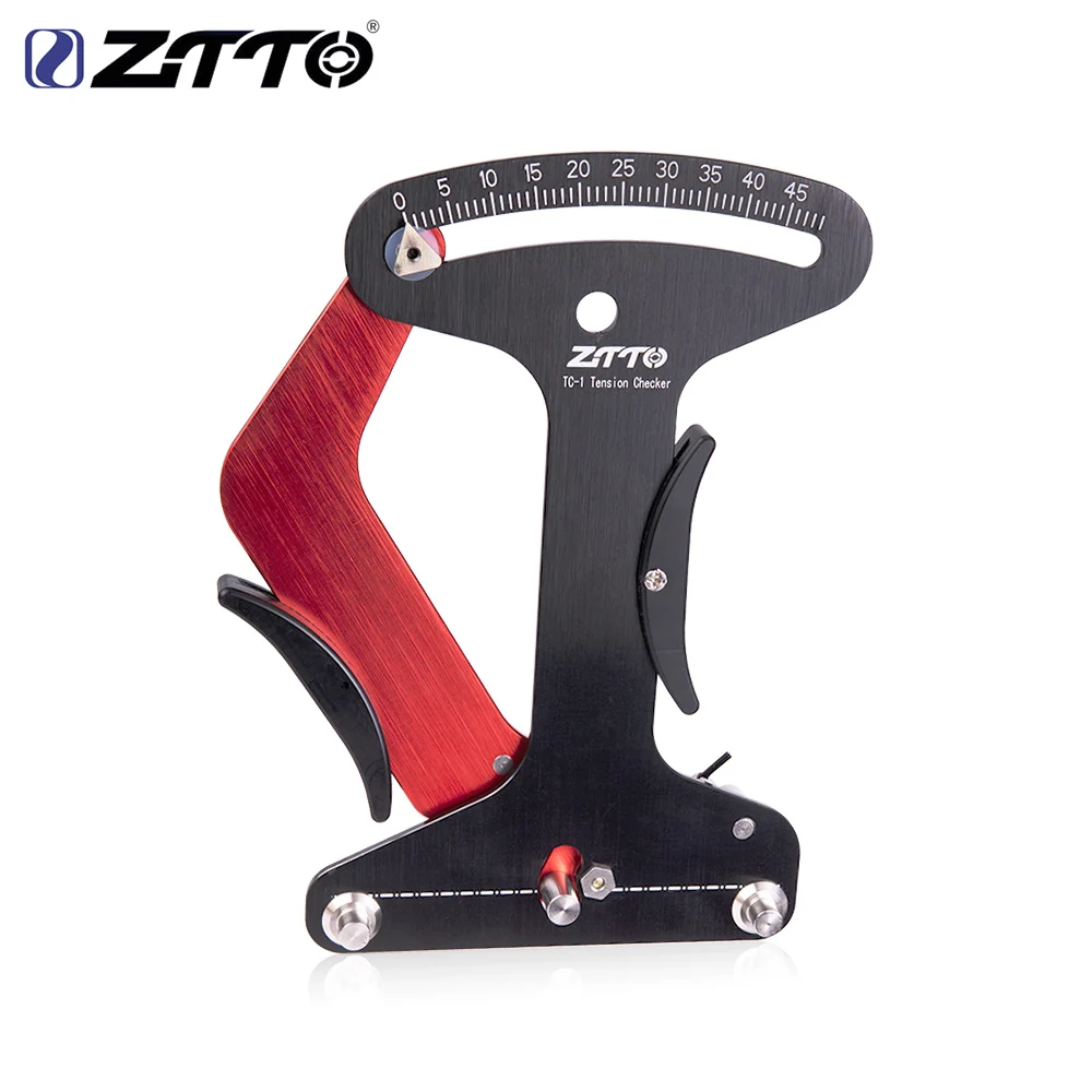 

ZTTO New CNC Bicycle Tool Spoke Tension Meter For MTB Road Bike Wheel Spokes Checker Reliable Indicator Accurate and Stable TC-1