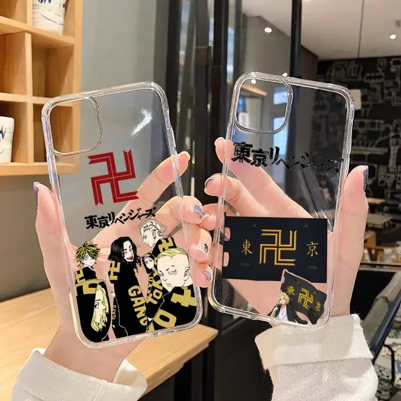 

Tokyo Revengers manjiro sano Phone Case For iphone 13 12 11 8 7 plus mini x xs xr pro max Transparent soft