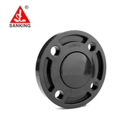 sanking 20 225mm upvc blind flange pvc blind flange pipe fitting pvc piping fitting flange