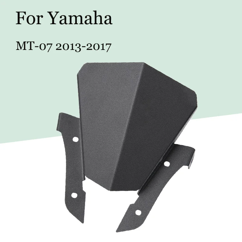 

For Yamaha Mt07 MT-07 2013-2017 Motorcycle Modified Windshield Small Fan Housing Windscreen Motorcycle Fairing Accessories