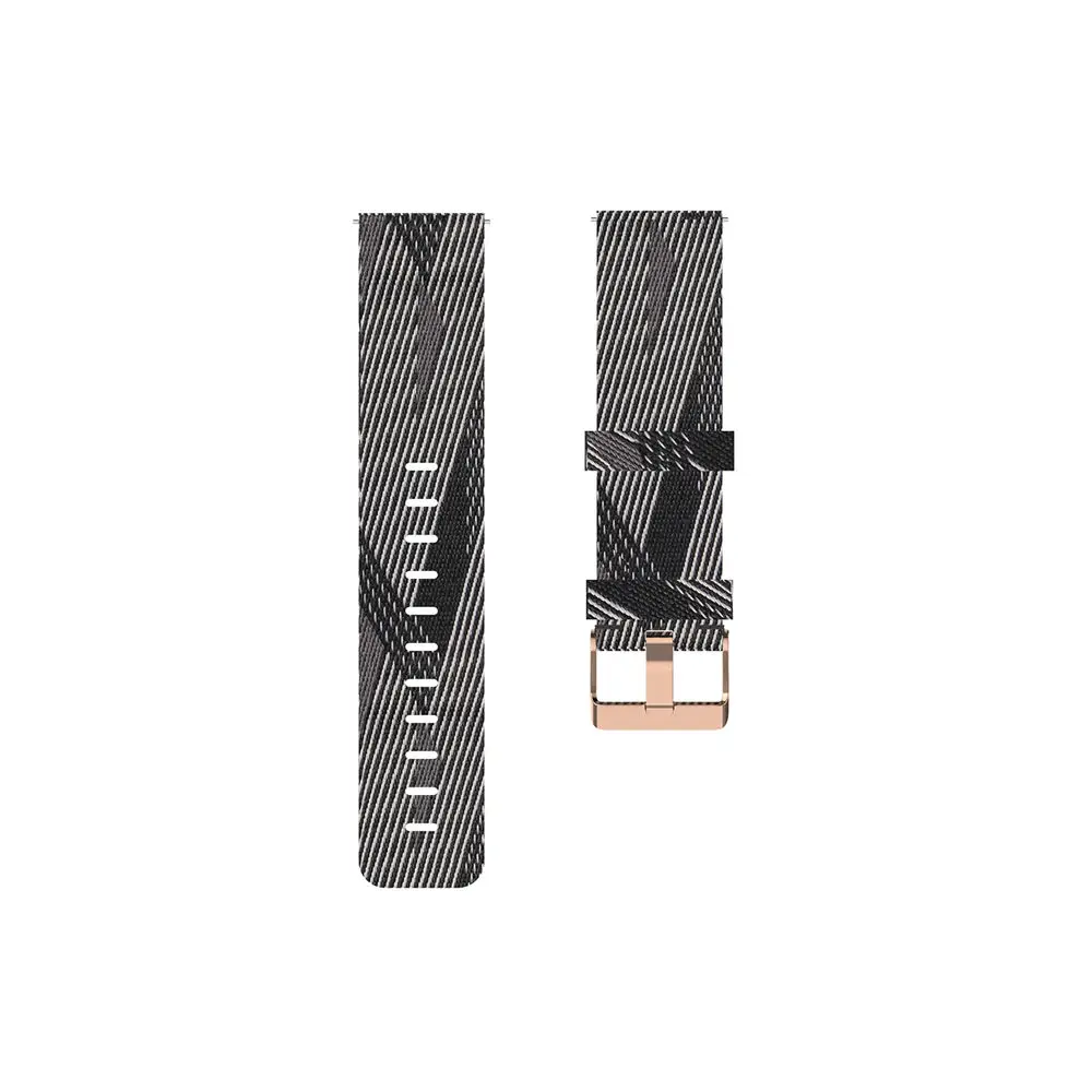 Нейлоновый ремешок для наручных часов для Amazfit/Xiaomi умные часы спортивный ремешок для часов для samsung/huawei/LG/Полар-флиса зажечь модный браслет 18 мм/20 мм/22 мм ремешок