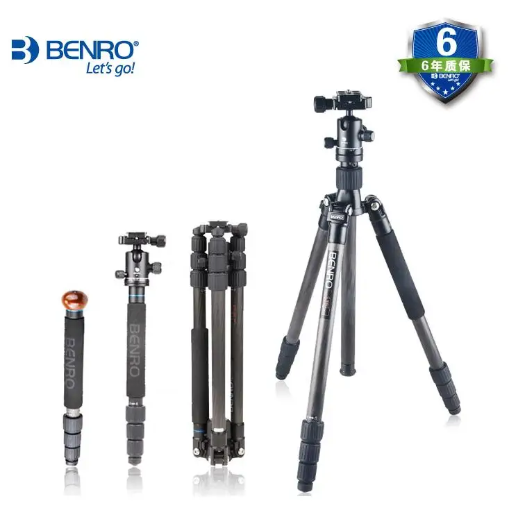 Складной штатив benro c1682tb0 из углеродного волокна с шаровой головкой B0 - купить по