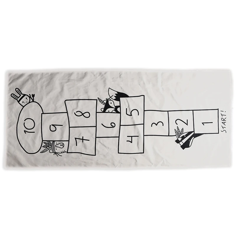 Детский игровой коврик Hopscotch детские спортивные коврики с мультяшным принтом