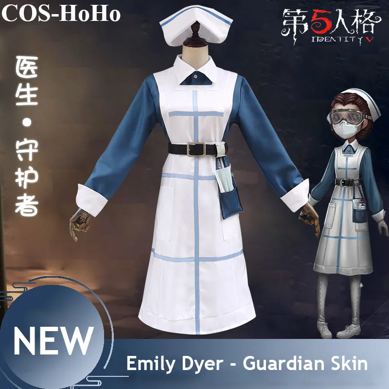 

COS-HoHo Anime Identity V Emily Dyer Doctor Guardian Skin Game Suit Uniform Cosplay Costume Halloween Party Outfit For Women