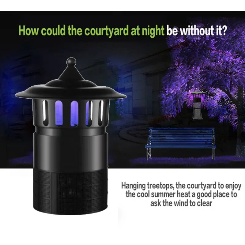

bug Zapper 220V 15W Agricultural Mosquito Killer Lamp Photocatalyst Inhalant