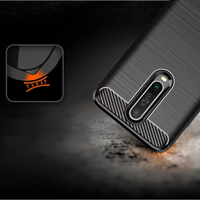 Чехол для телефона Xiaomi Redmi K30 чехол с полной защитой из мягкого ТПУ силикона