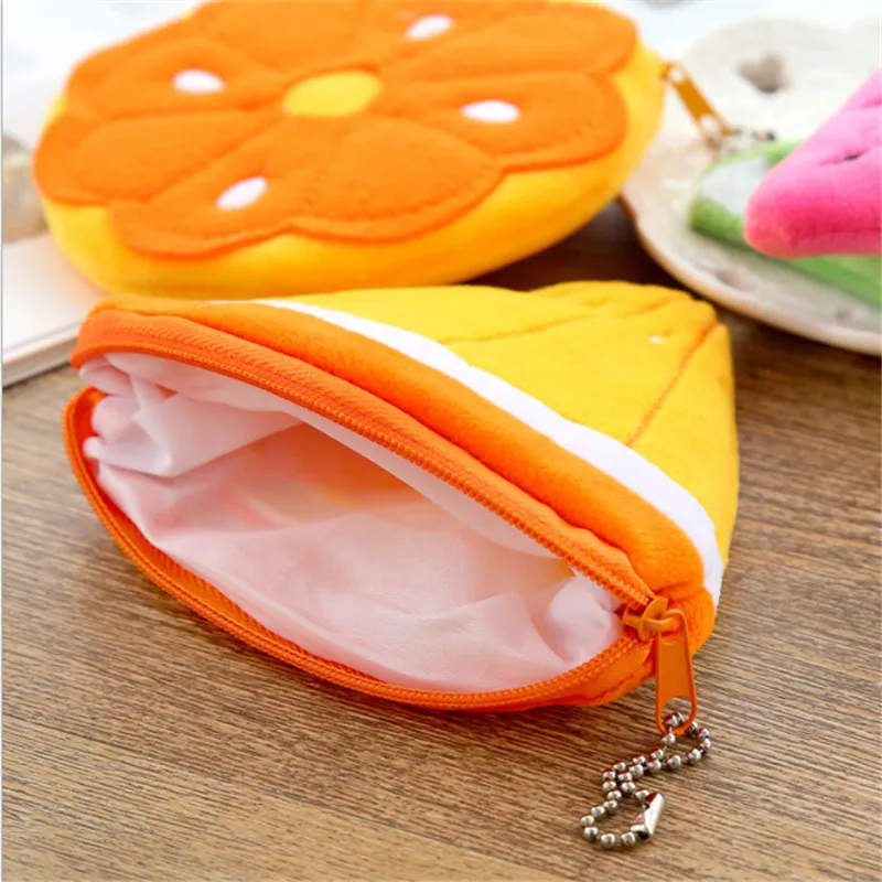 

Girl Fresh Casual Coin Purses Fruit Shape Coin Purses Lady Fashion Card Coin Money Bag Card Holder Earphone Mini Bag Coin purse