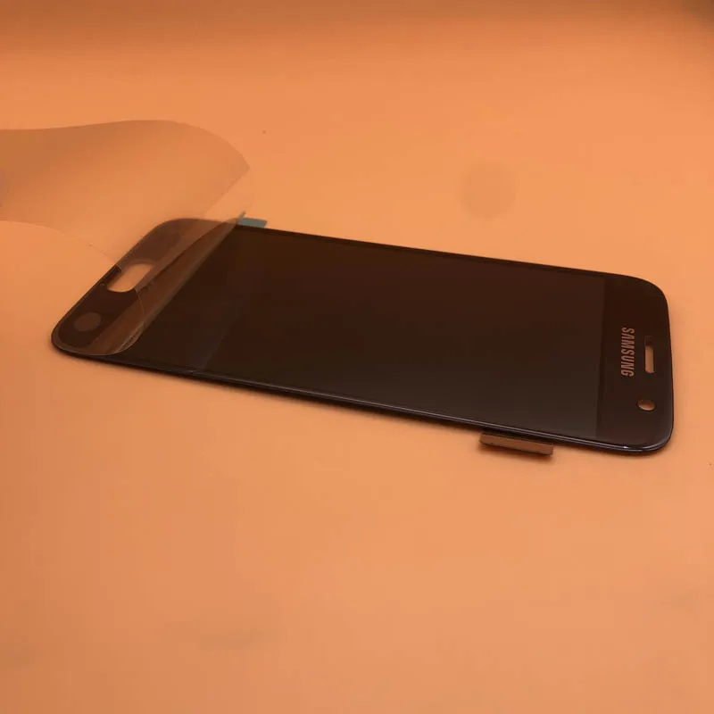 Без Buan-Shadow дисплей для SAMSUNG Galaxy S7 G930 G930A G930F ЖК-дисплей с рамкой кодирующий преобразователь сенсорного экрана в сборе