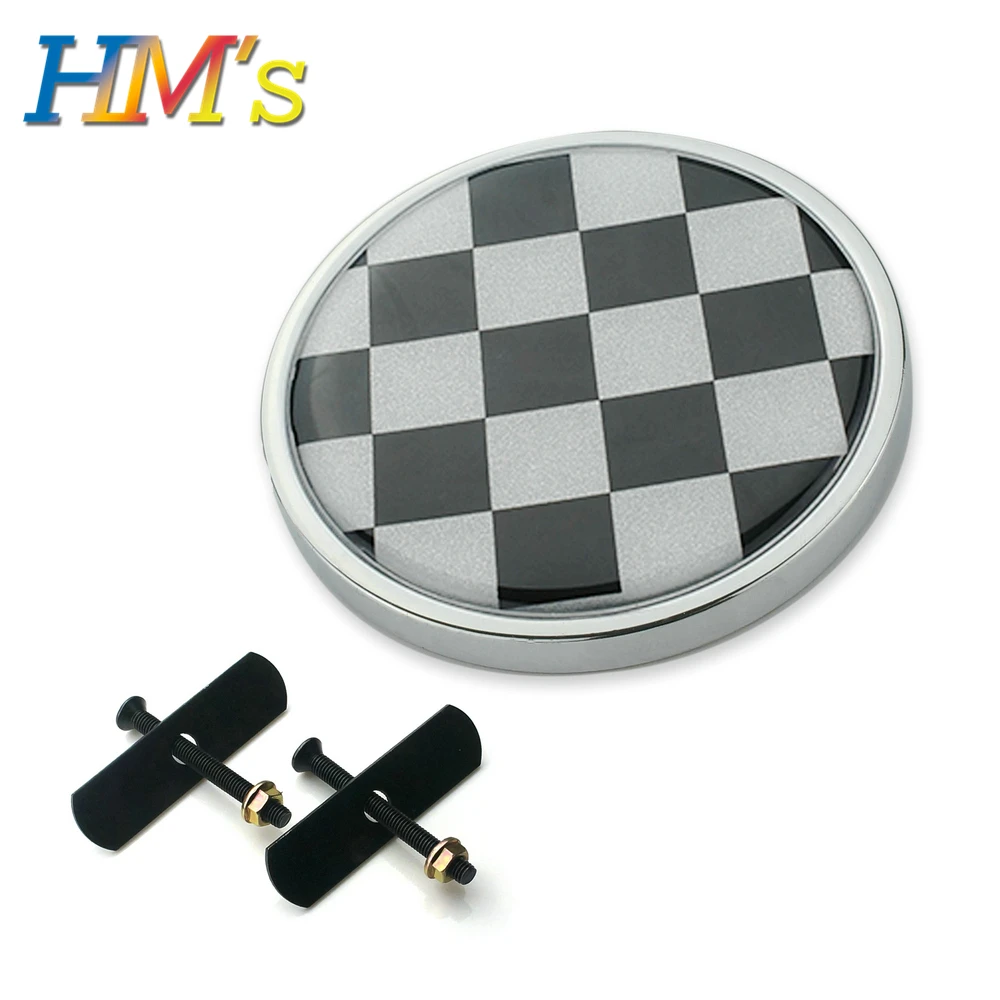 Для MINI Cooper S R53 R50 R55 R56 R60 One JCW аксессуары наклейка для передней решетки радиатора