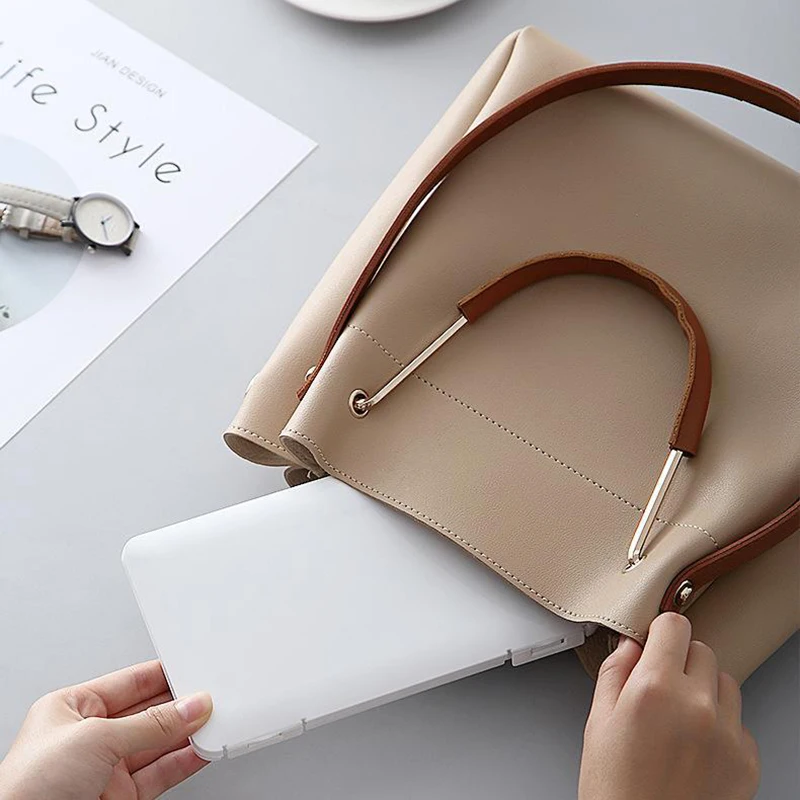 

Travel Accessories Mask Storage Box Portable Masks Holder Organizer Container Portable PP Case Storage Dustproof Organizer Bag