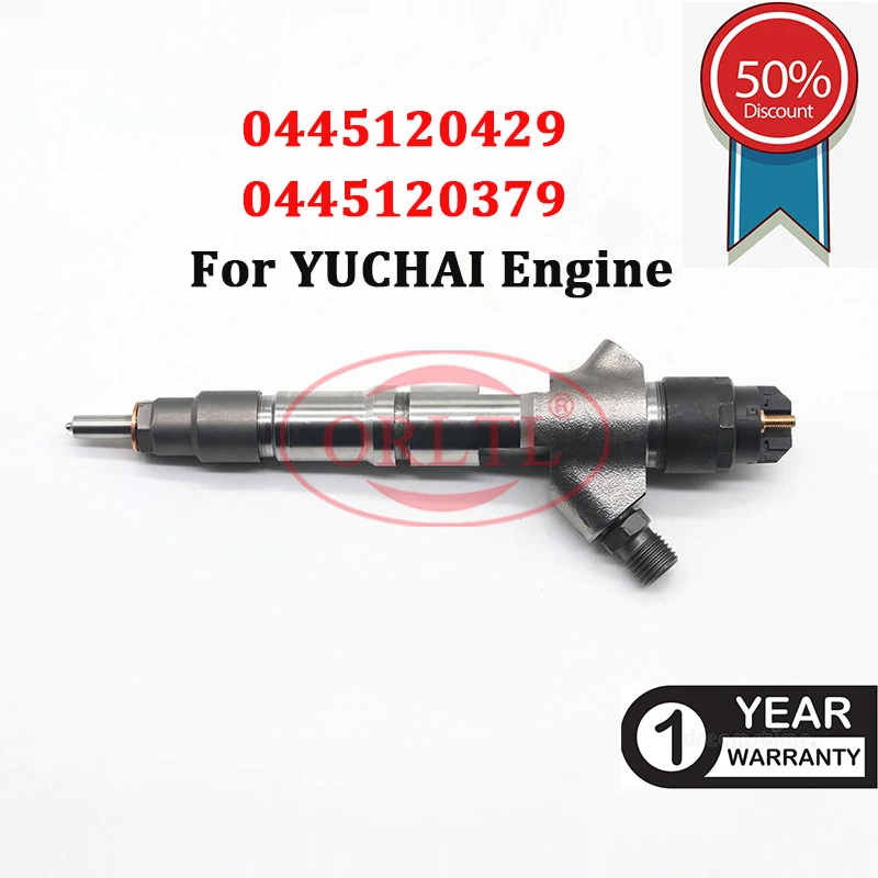 

0445120379 Common Rail Diesel Injector 0 445 120 379 Original Fuel Injection 0445120429 For Bosch Yuchai A2000-1112100-A38