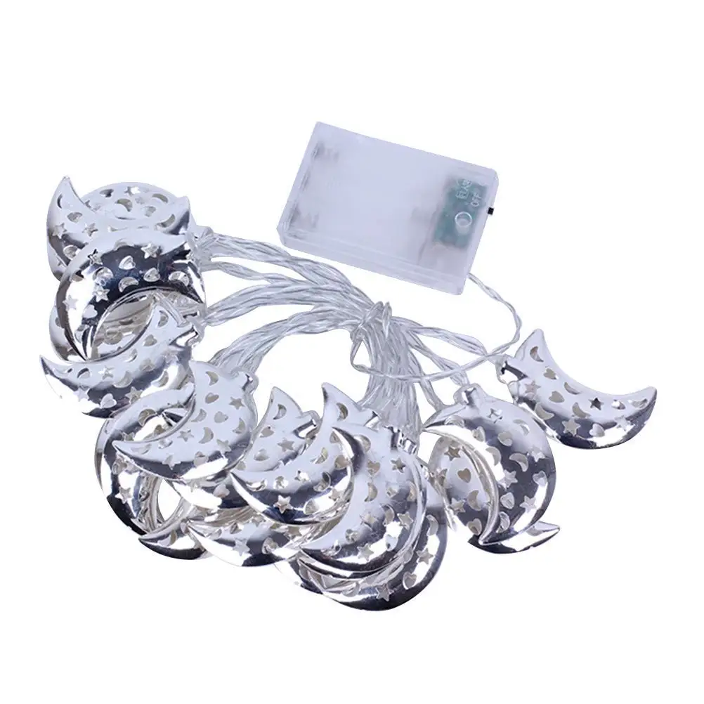 

Светодиодная гирсветильник в виде Луны, праздничное украшение для спальни, дня рождения, мусульманская Праздничная Вечеринка Рамадан (тепл...