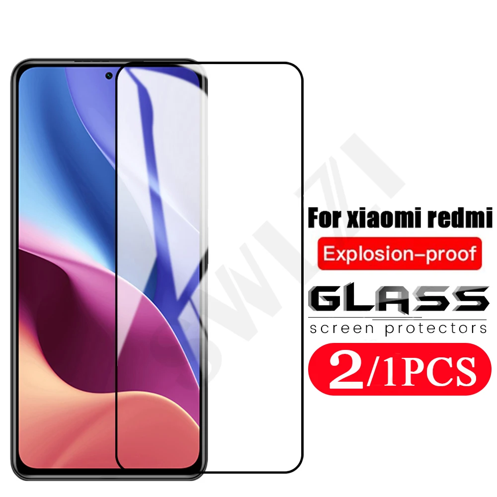 

2/1Pcs tempered glass Film for Redmi 10X 4G K20 K30 Ultra K30S K30i K40 pro plus note 10 5G pro max 10s phone screen protector