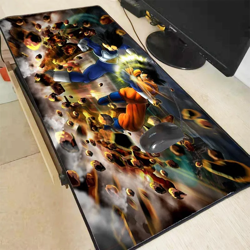 Mairuige, 90x40 см, игровой коврик для мыши с Аниме Драконий жемчуг, большой размер, Настольный коврик с замком, коврик для мыши, Настольный коврик Latop, ноутбук для CSGO DOTA