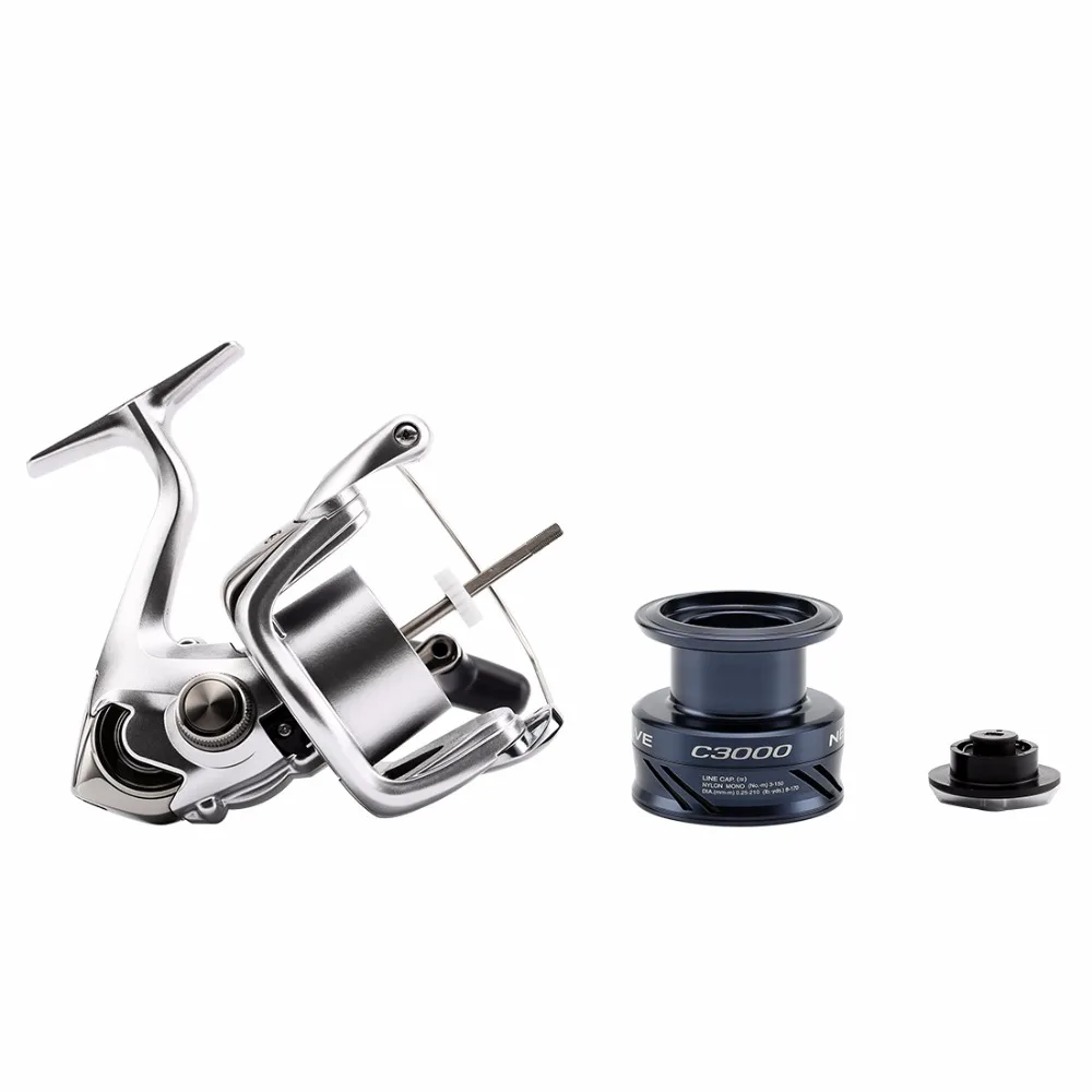 SHIMANO оригинальная Рыболовная катушка NEXAVE 1000 2500 C3000 4000 5000HG с низким передаточным