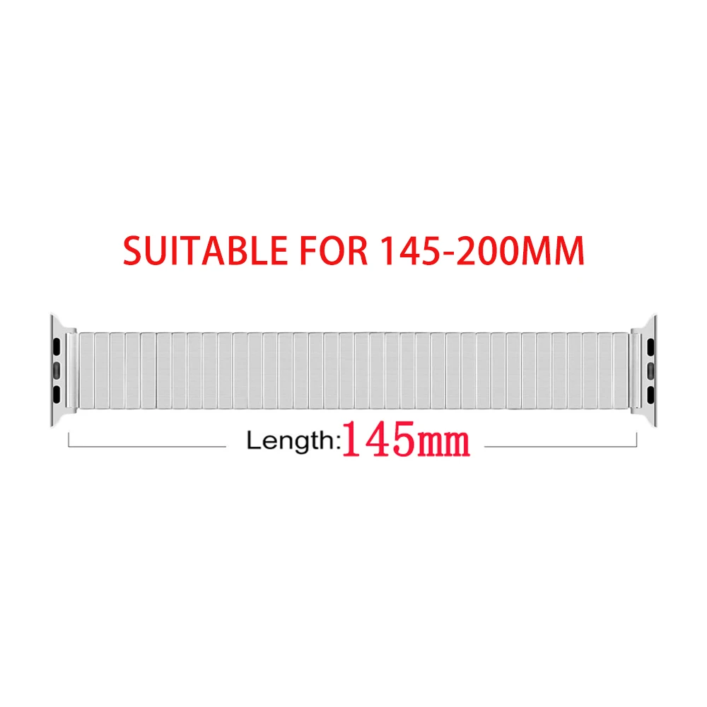 

Elastic Apple Watch band for Iwatch 44mm 42mm Band Stainless Steel for Apple Watch Series 6 5 4 3 Se 2 strap Apple watch loop