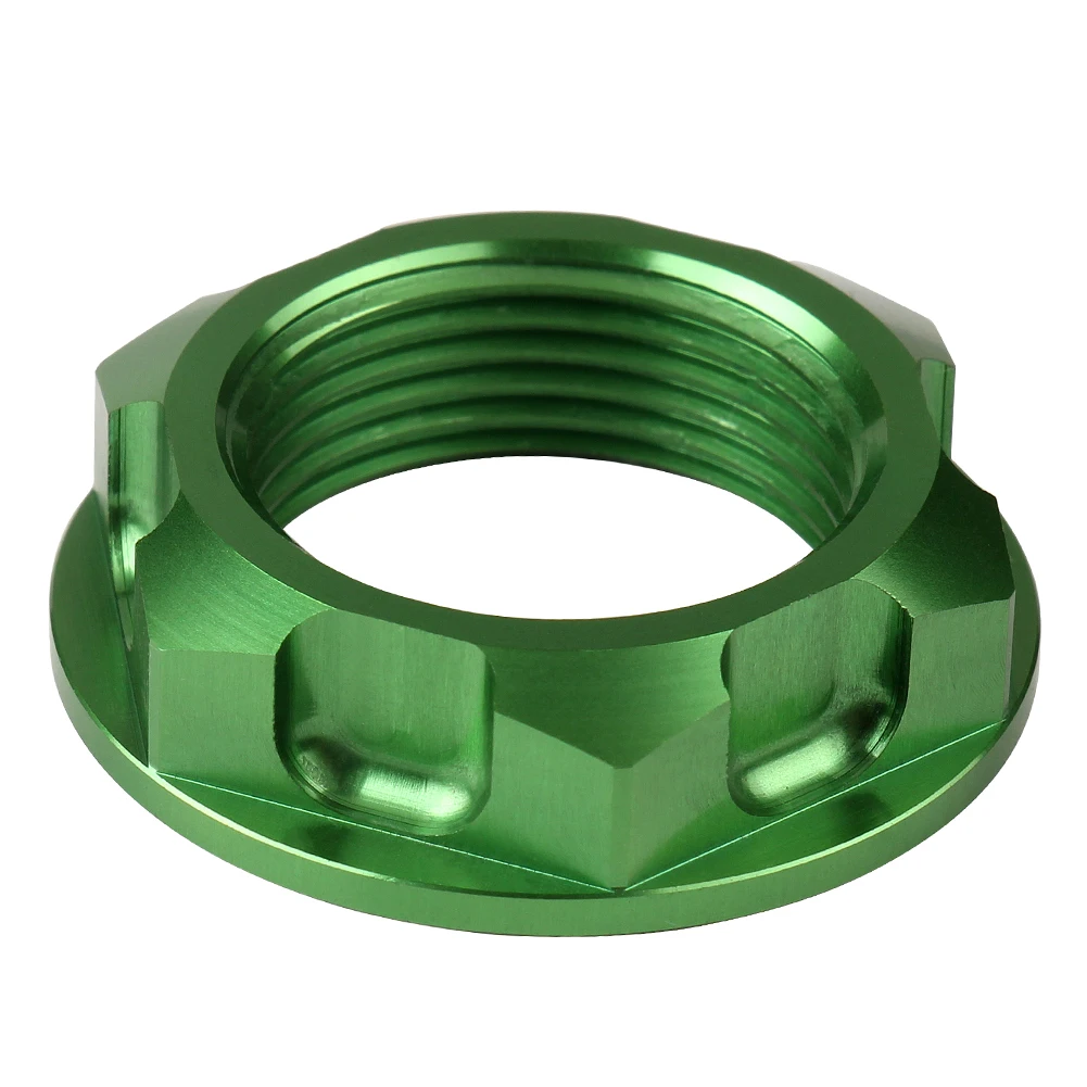 Гайка рулевого стержня для Kawasaki KX125/250 2004-2008 KX250F 2004-2018 KX450F 2006 2007 2008 2009 2010 2011 2012 2016 2017