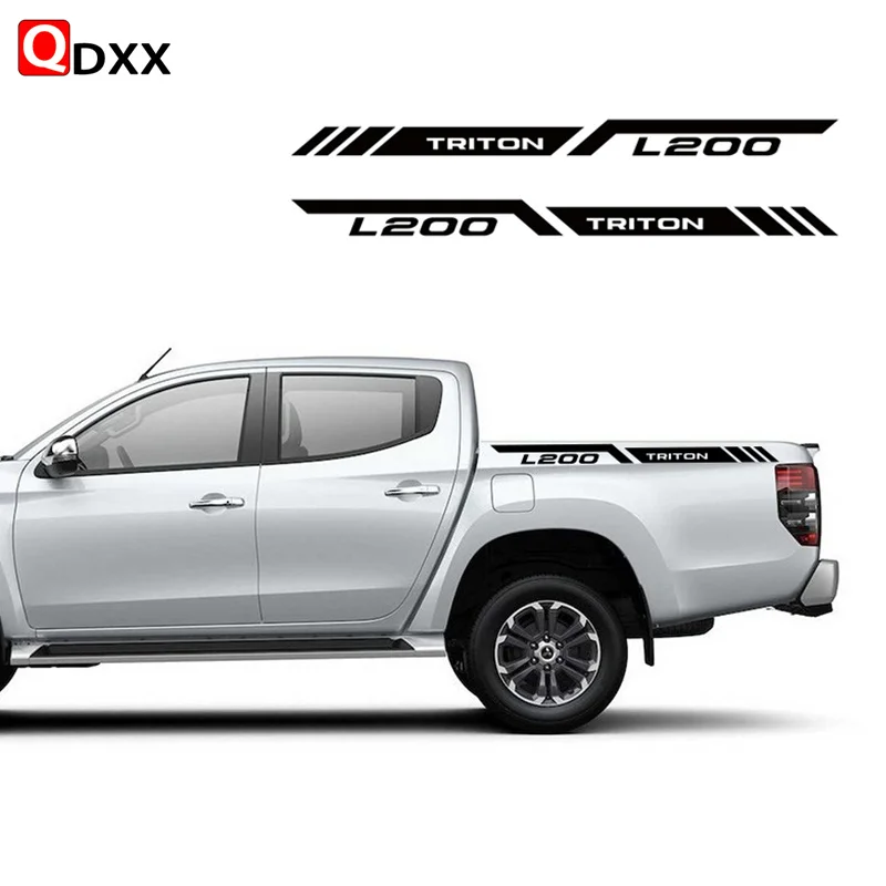 

2 шт., виниловые наклейки для Mitsubishi L200 Triton