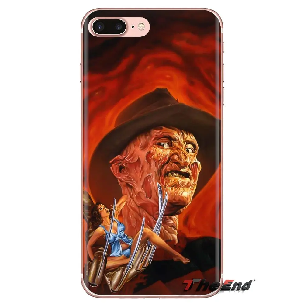 nightmare on elm street For Samsung Galaxy S2 S3 S4 S5 MINI S6 S7 edge S8 S9 Plus Note 2 3 4 5 8 Coque Fundas Soft Silicone Case |