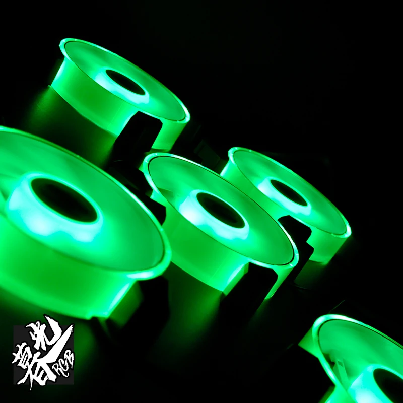 Aigo Новый 4pin12v аура синхронизация Rgb вентилятор пакет 120 мм Led Pc Настольный