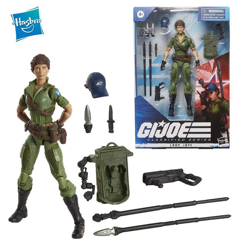 Hasbro 1/12G.I. Джо леди Джей ПВХ 6 дюймовый фигурку аниме игрушка модель подарок для