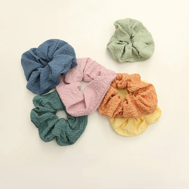 

[Xwen] 2020 Новая тканевая Большая лента, Женская веревка для волос, простая элегантная веревка для головы, завязанная хвостом, милые аксессуары ...