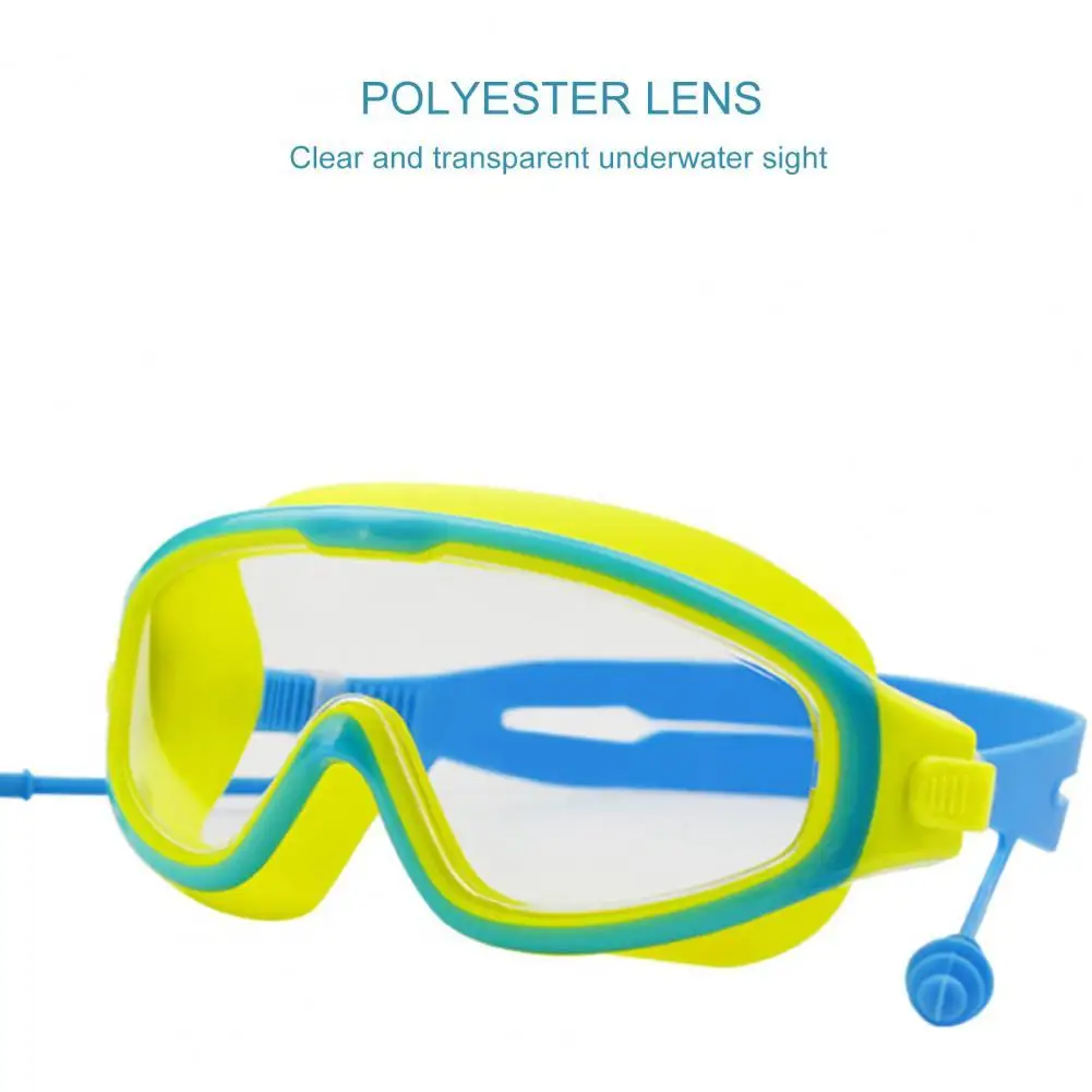 

Child Big Frame Anti Fog Swimming Goggles kids Waterproof diving goggles equipment Children glasses for swimming pool