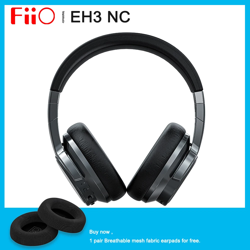 FiiO EH3 NC EH3NC Накладные наушники ADI с шумоподавлением Bluetooth 5 0 Поддержка LDAC/aptX HD/One touch