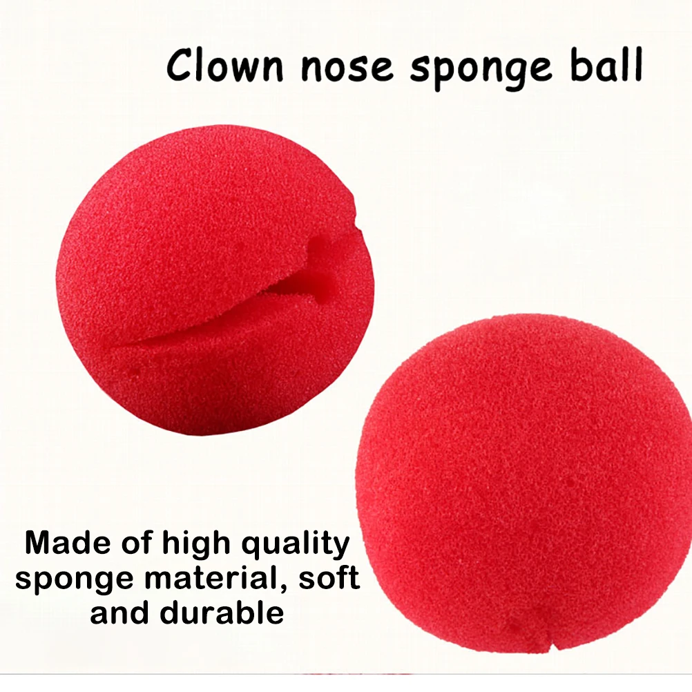 Мягкий губчатый нос клоуна забавный реквизит для косплея костюм на Хэллоуин | Дом