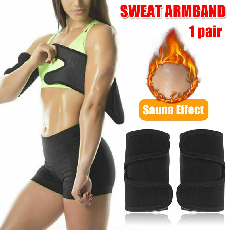 

Arm Trimmer Sweat Sauna Belt Shaper Fat Burners Body Slimmer Cincher Trainer 1 Pair EDF88