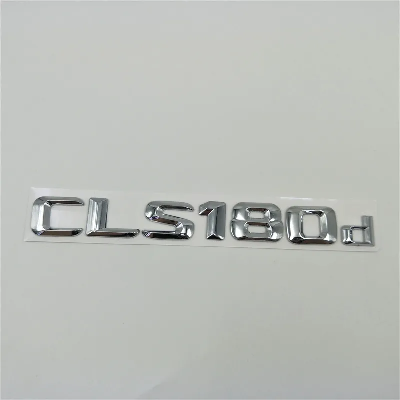 For Mercedes Benz AMG Cla CLA180d CLS180d GLA180d GLC220d GLA220d GLA250d Rear Tail Back Emblem Logo Auto Decals | Автомобили и