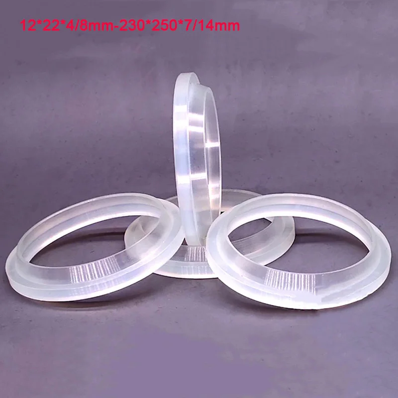 

1Pcs-5Pcs Polyurethane Hydraulic Cylinder Oil Sealing Ring YXJ Type Sealing Ring Gasket For Shaft 12*22*4/8mm-230*250*7/14mm