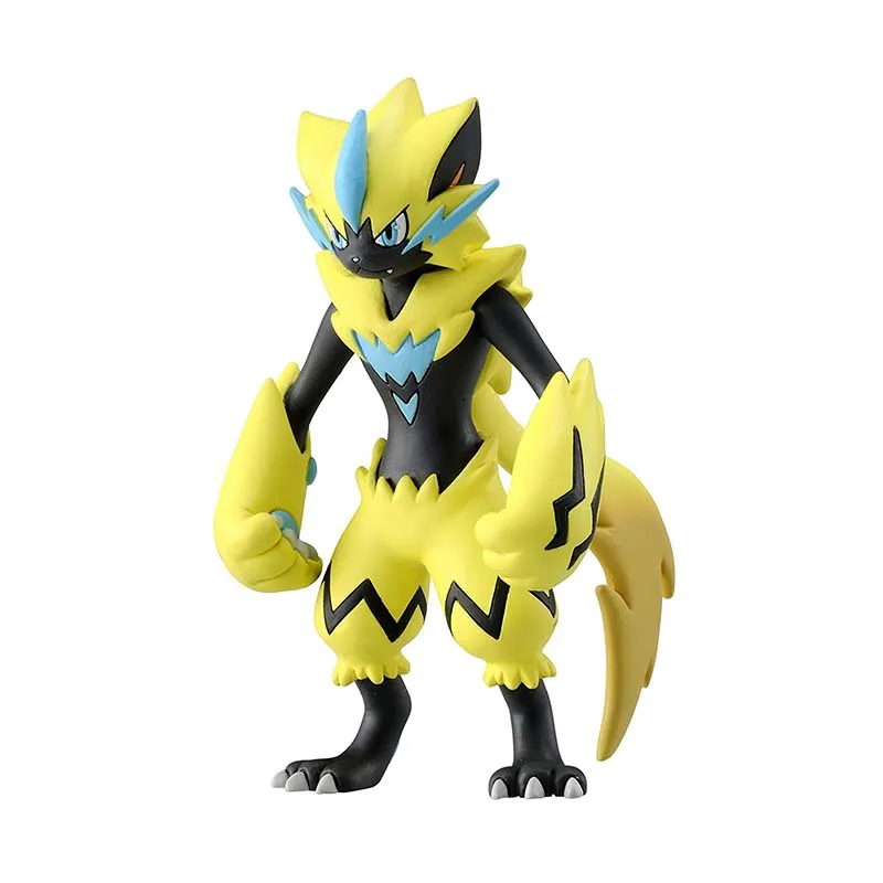Экшн фигурки Takara Tomy Zeraora куклы игрушки мультфильм Mega аниме Покемон искусственный