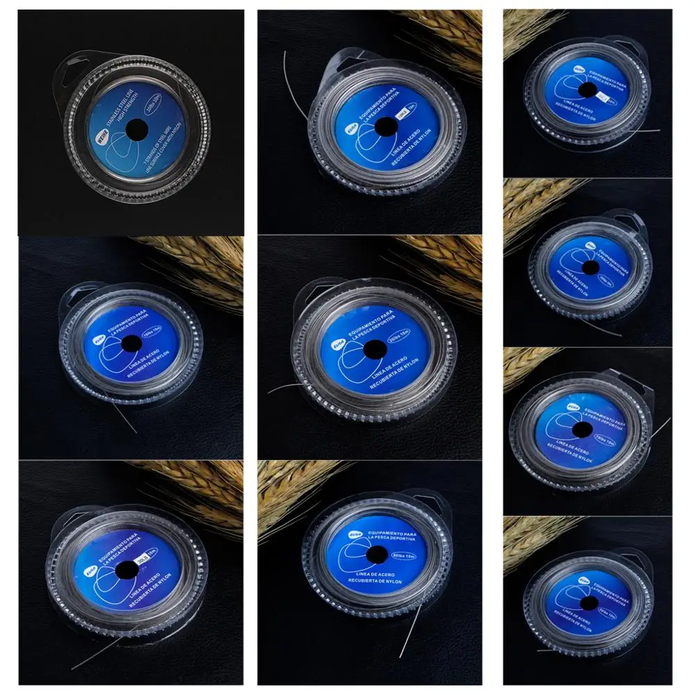 Лески из нержавеющей стали для приманки 10 м|Рыболовные лески| |