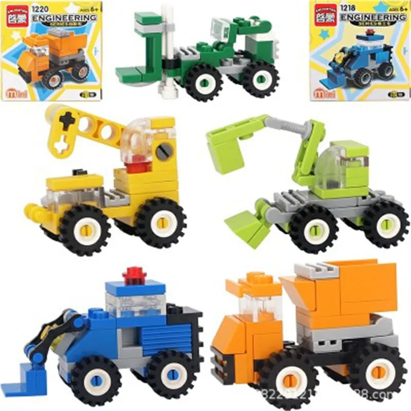 31 совместимый кран. Экскаватор блок LEGOLAND городской грузовик развивающие игрушки