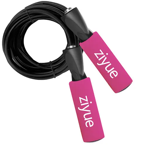 Quantity 1 Pink Ziyue 3 м Подшипник Скакалка шнур скорость фитнес похудение тренажерный зал упражнения с прыжками Оборудование Регулируемый Бокс Скакалка Спортивная Скакалка - Цвет: Quantity 1 Pink