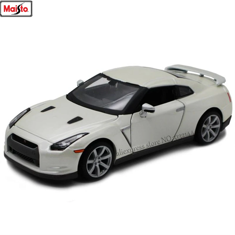 Моделирование Maisto 1:24 Nissan GTR3 модель автомобиля из сплава поделки украшение