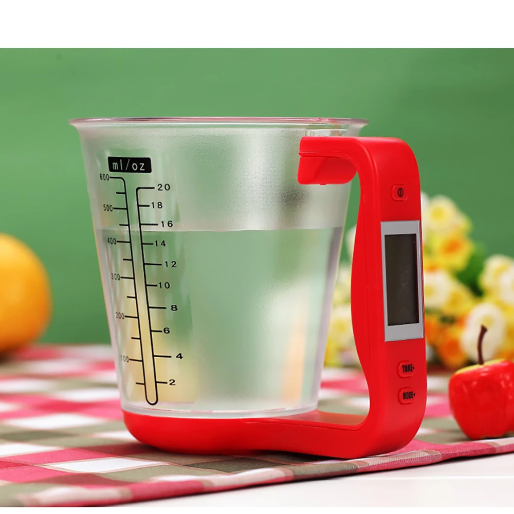 Hostweigh мерный стаканчик Кухня цифровые весы стакан электронные инструмент с