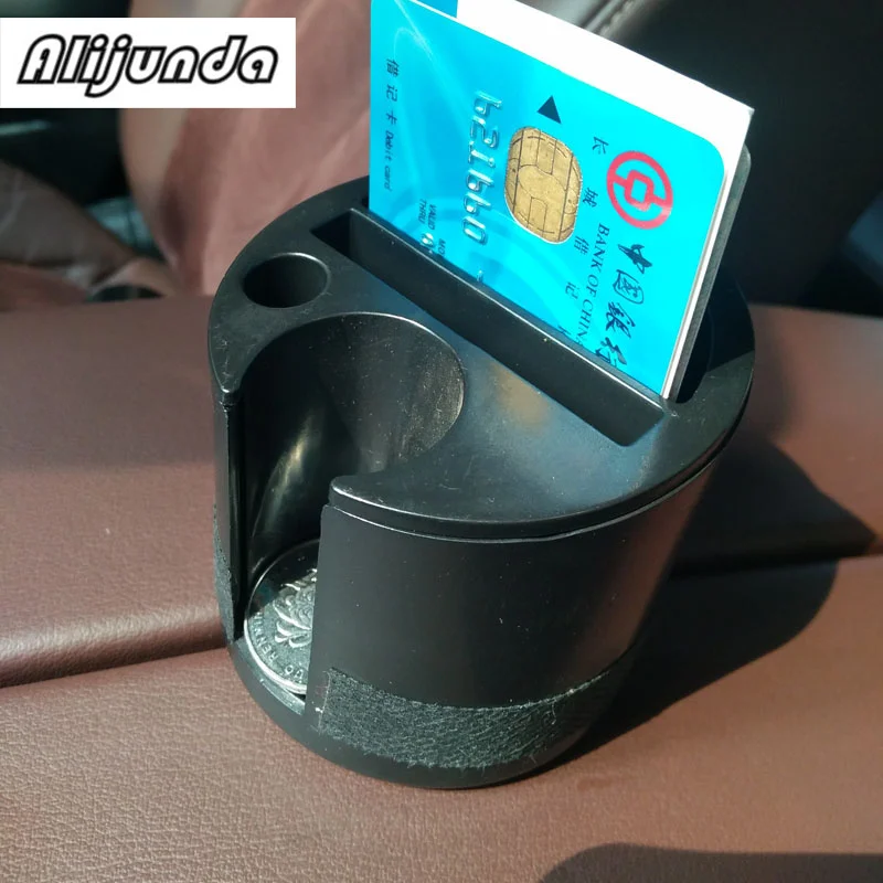 

Car Cards for Coin Cup Seat Storage Box Auto Accessories for Skoda Octavia Fabia Rapid Superb Yeti Roomster