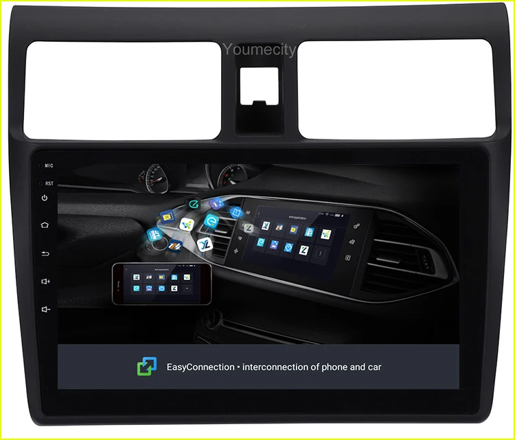 Android 9,0 автомобильный dvd-плеер для Suzuki SWIFT 2008- радио gps Навигация BT RDS wifi 2G ram 32GROM Восьмиядерный Carplay TPMS