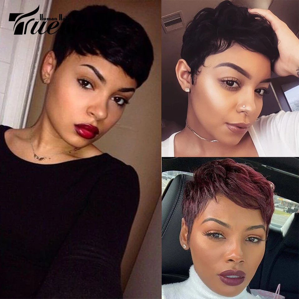 Парик для женщин Trueme естественная волна бразильские неповрежденные