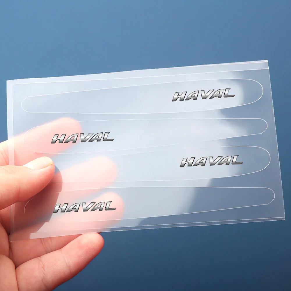 Наклейка на дверную ручку автомобиля наклейка против столкновений защитная