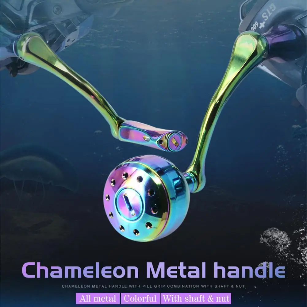 

Fishing Reel Handle Knob Hexagonal Insert Rocker Quality Spinning Handle Arm Fishing Replacement Fishing Tackle DIY Accessory