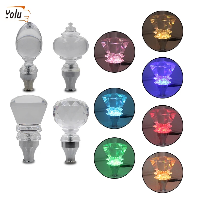 Ручка переключения передач акриловая в форме алмаза несколько цветов |