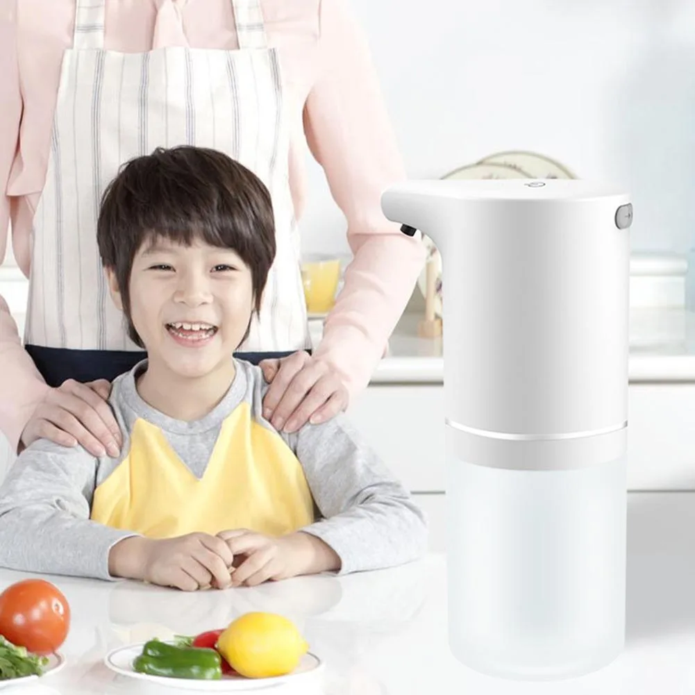 350 мл Автоматический Инфракрасный дозатор Smart Сенсор для пенного мыла USB зарядка