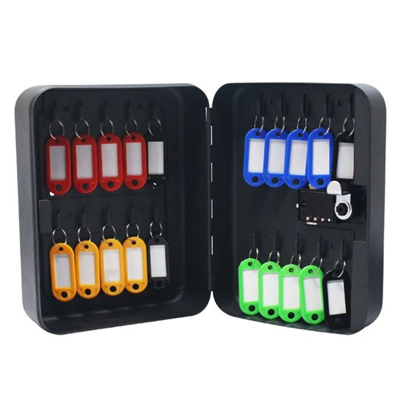 

20-разрядный ящик для ключей с паролем коробка с 20 ярлык ключа настенный Сейф отеля общий ключ Управление ящик настенное